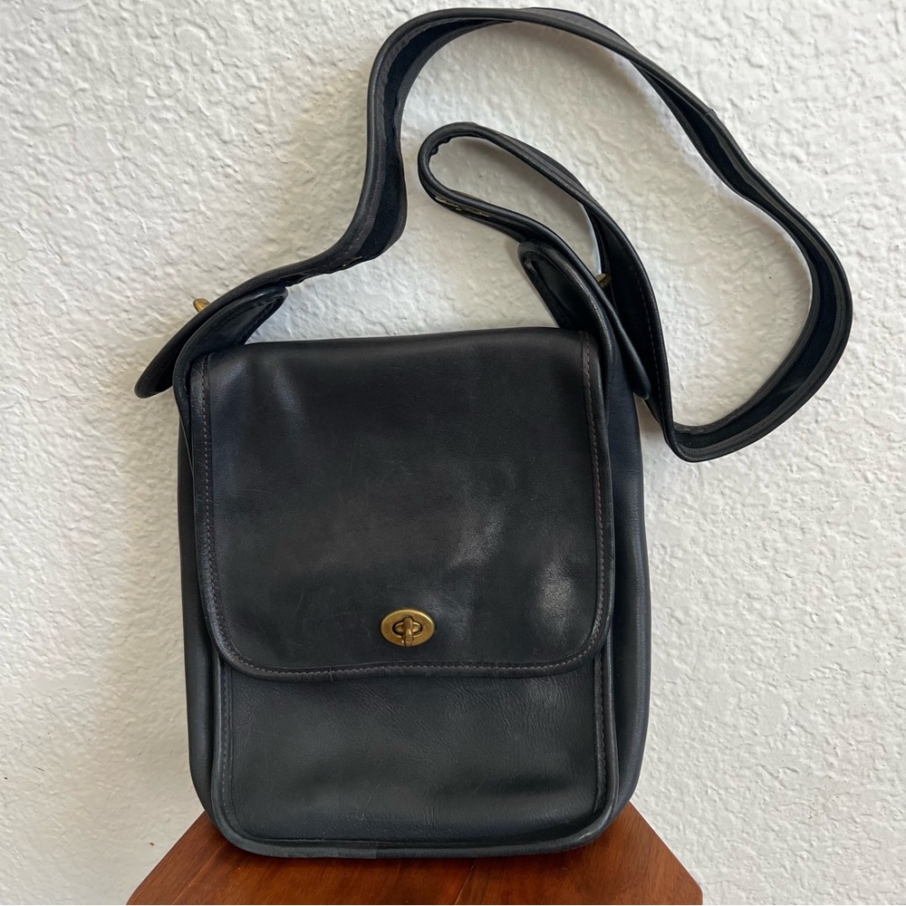 Vintage Bonnie Cashin Navy Blue Bag